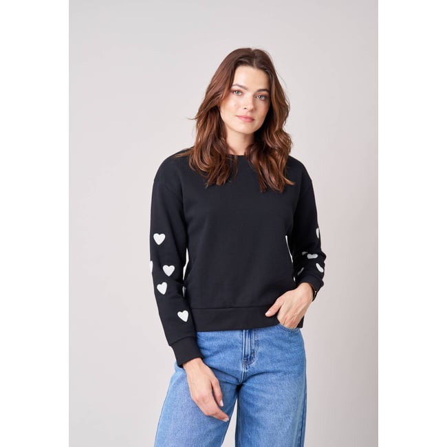 Sweat femme en coton mélangé SARINA - DEELUXE