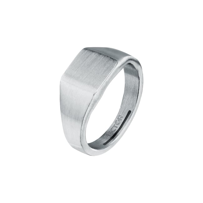 Bague BASIC acier inoxydable <span itemprop=