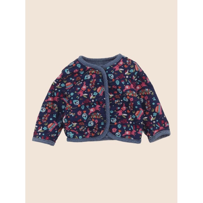 Veste réversible - Très bon état bleu <span itemprop=