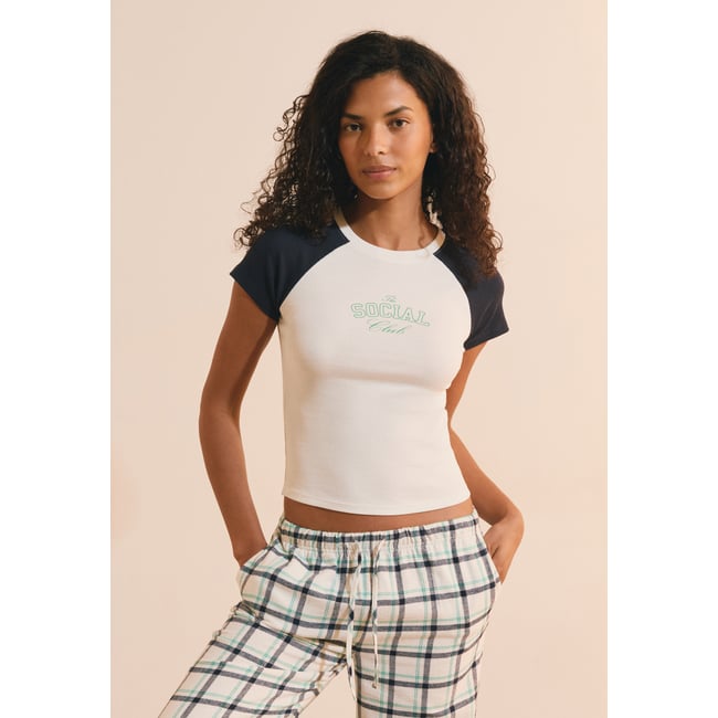 ETAM T-SHIRT RIO - T SHIRT ecru <span itemprop=