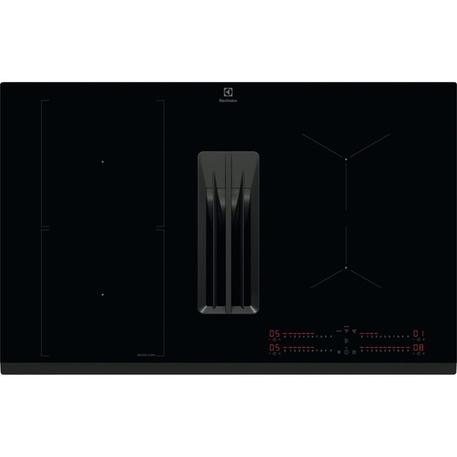 Plaque induction aspirante KCC8344 - Hotte intégrée 80cm - ELECTROLUX