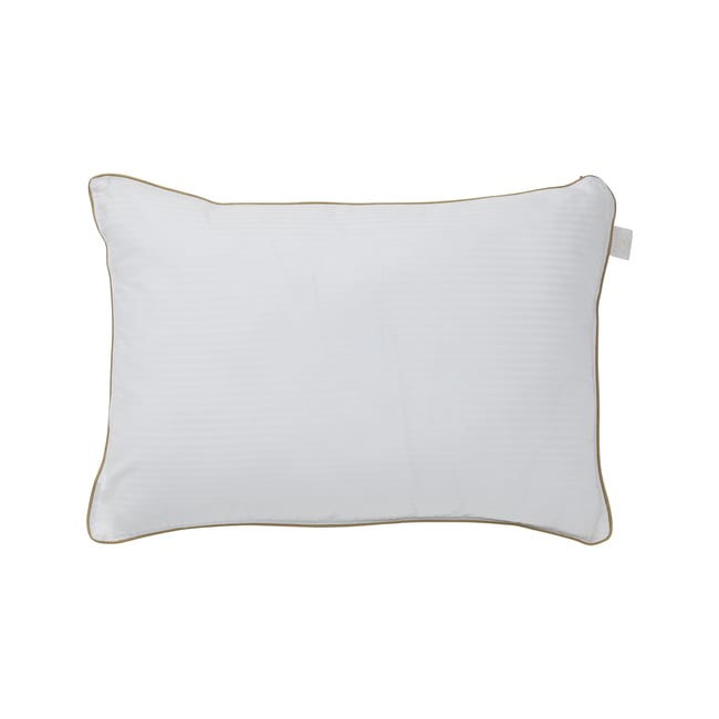 Oreiller déhoussable en satin  - LEONORE - Moelleux - CAMIF
