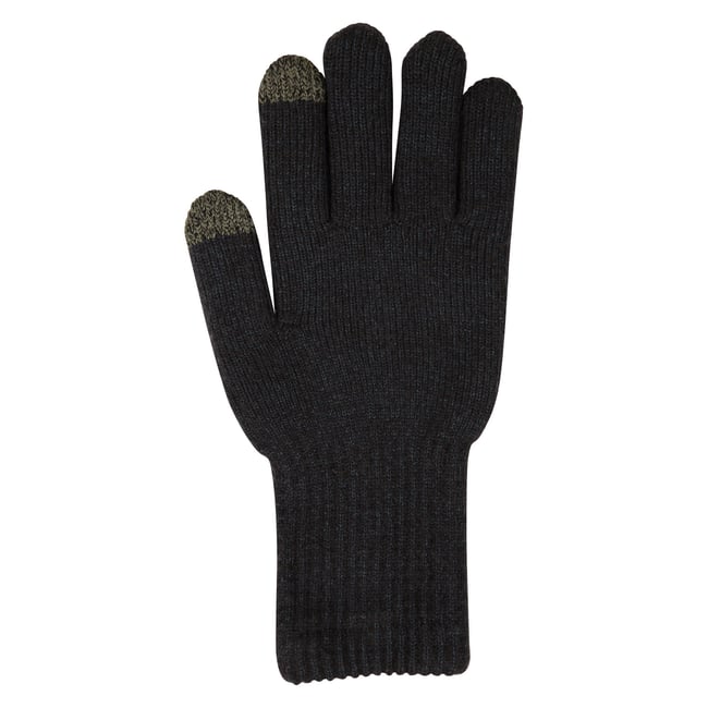 Gants d'hiver noir <span itemprop=