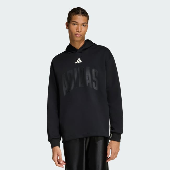 Sweat-Shirt À Capuche Graphique Stadium black / off white <span itemprop=