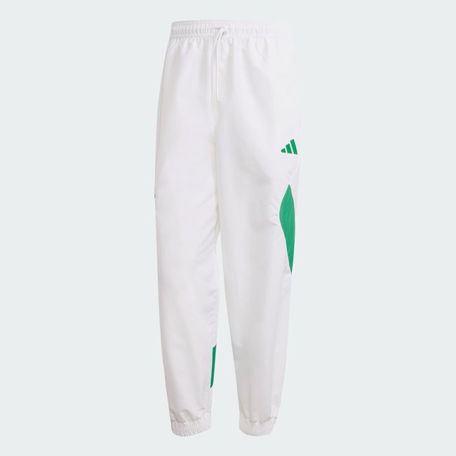 Pantalon Stadium white / green <span itemprop=