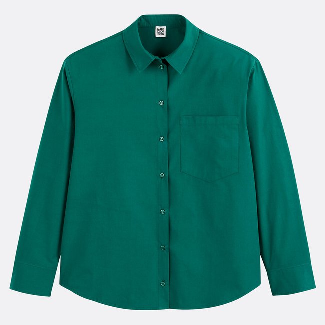 Camisa amplia de algodón, Signature MARLENE - LA REDOUTE COLLECTIONS