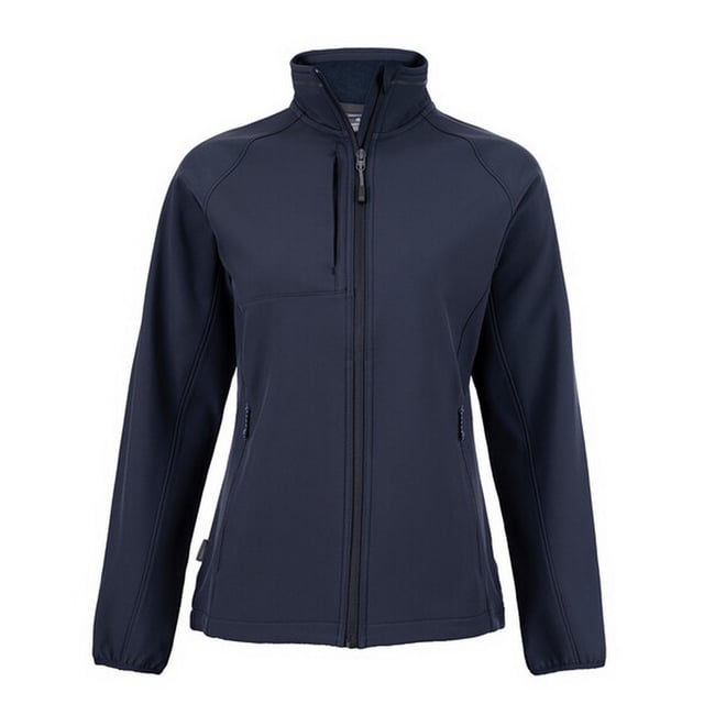 Veste softshell EXPERT BASECAMP bleu marine <span itemprop=
