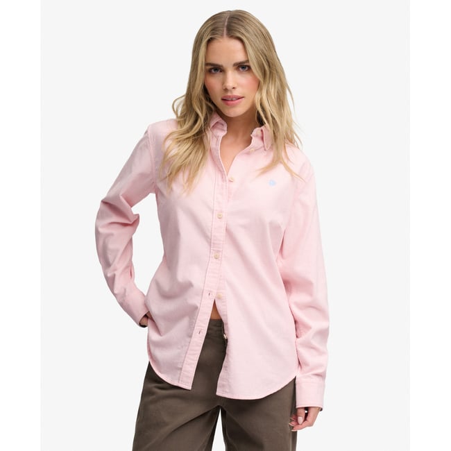 Chemise à manches longues en velours côtelé - SUPERDRY