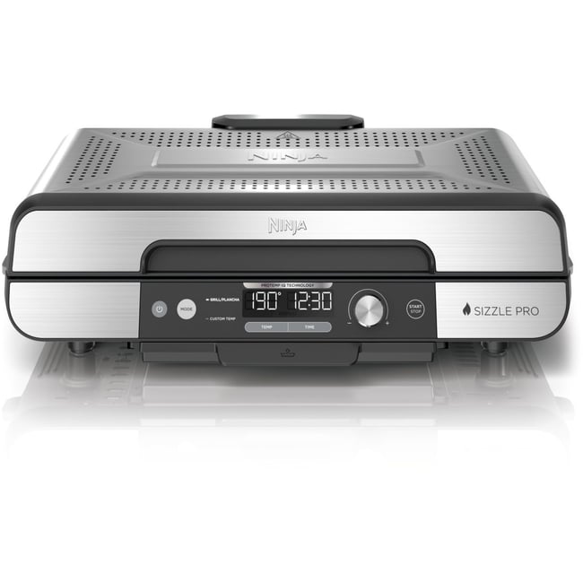 Plancha électrique GX101EU gris grill/plancha intérieurXL à poser, 47x24.7 cm - NINJA