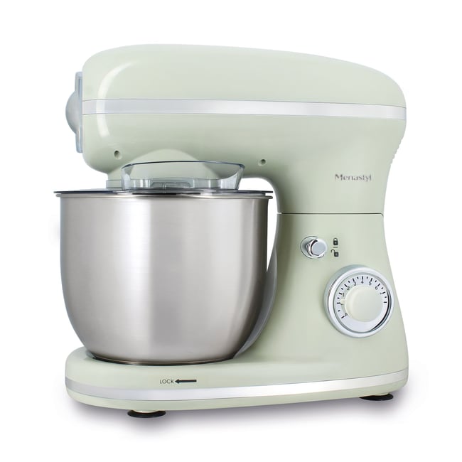 Robot patissier 1300W - 8 vitesses, RETRO - MENASTYL