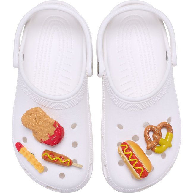 Confezione di 5 Jibbitz Junk Food multicolore CROCS