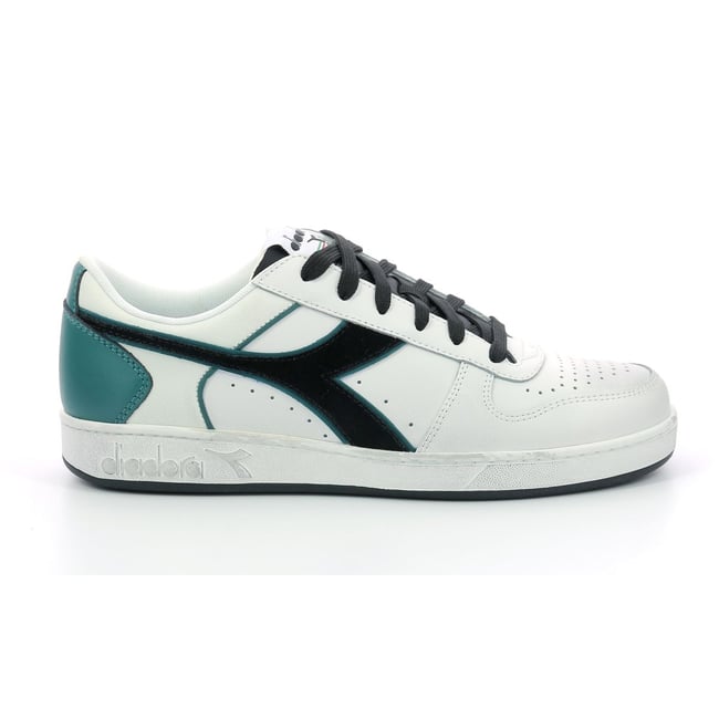 Sneakers basses Cuir Magic Bas Low I vert/blanc <span itemprop=