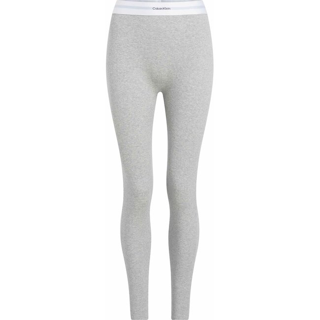 Modern Ribbed Cotton Leggings, grey, CALVIN KLEIN UNDERWEAR