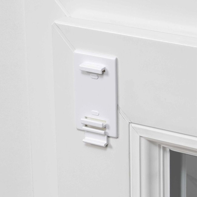 Lot de 2 fixations sans percer autocollantes pour store jour nuit v002226 <span itemprop=