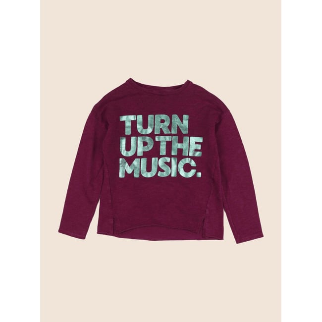 Sweat - Très bon état violet <span itemprop=
