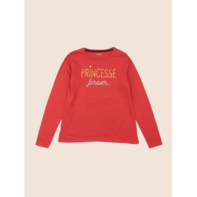 Tee-shirt - Très bon état rouge <span itemprop=