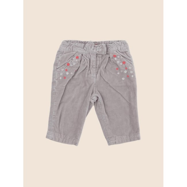 Pantalon - Très bon état gris <span itemprop=