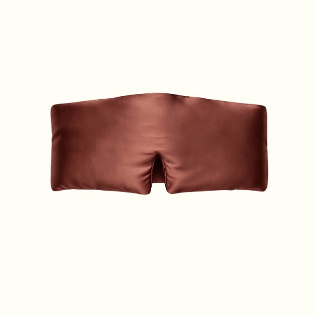Masque de nuit bandeau 100% pure soie v002230 <span itemprop=
