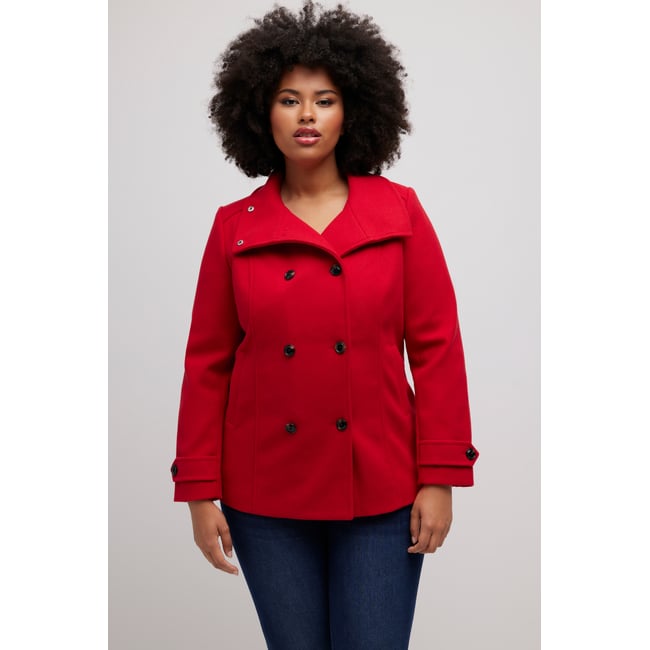 Veste, deux rangées de boutons salsa <span itemprop=
