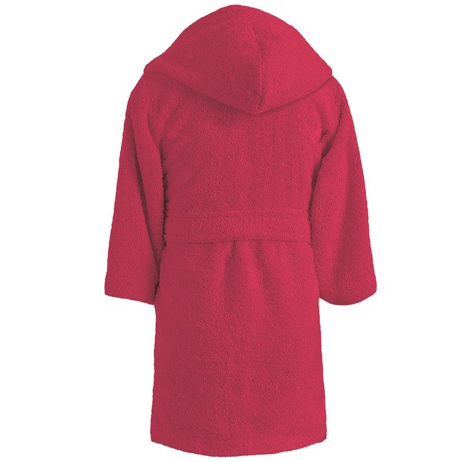 Peignoir enfant a capuche 100 coton ladybug sparkle rouge Miraculous La Redoute