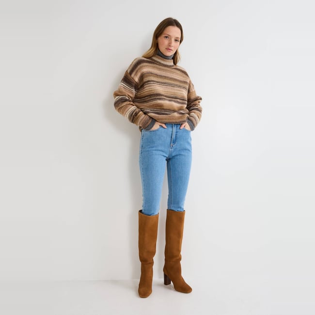 Jean slim double stone <span itemprop=