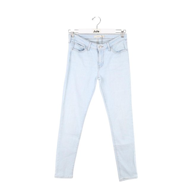 Jean skinny en coton - Très Bon État bleu <span itemprop=