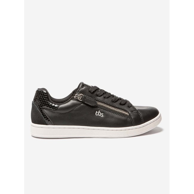 Baskets zippées LAGAZIP noir <span itemprop=