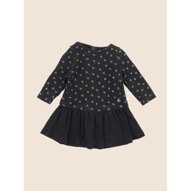Robe - Bon état gris, jaune <span itemprop=