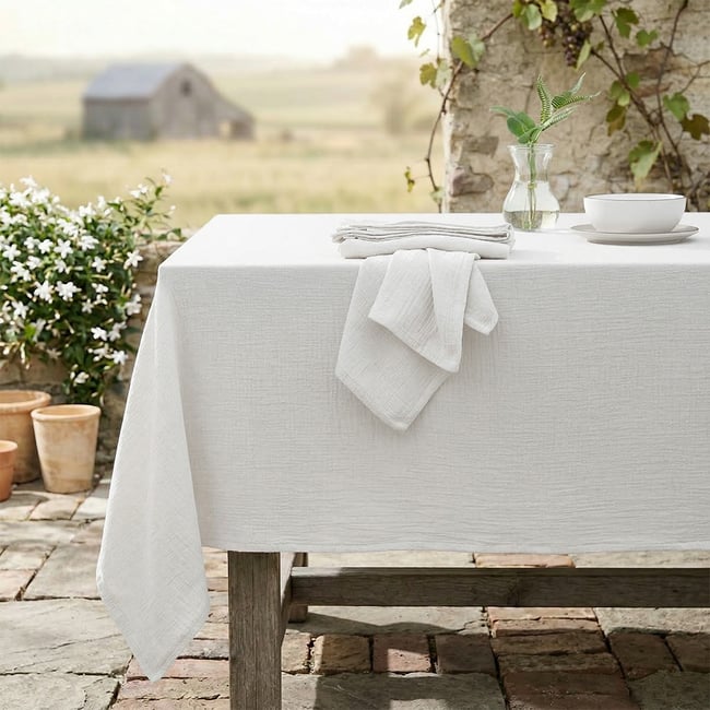 Nappe gaze de coton ALMA Made in Europe - FEBRONIE