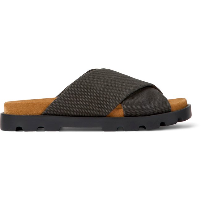 Sandales Brutus gris foncé <span itemprop=