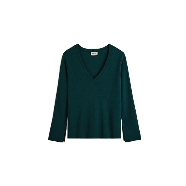Pull col V en cachemire - RODIER