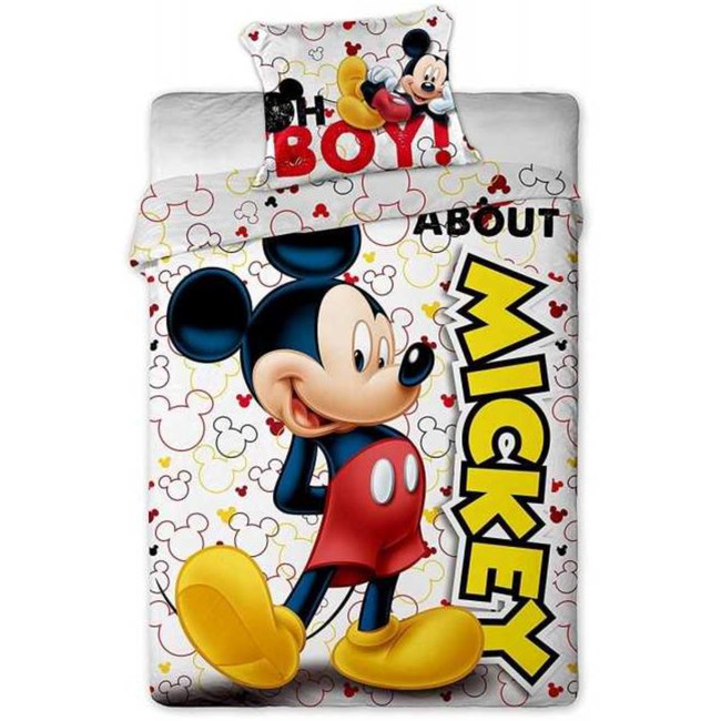 Parure de lit enfant Disney blanc <span itemprop=