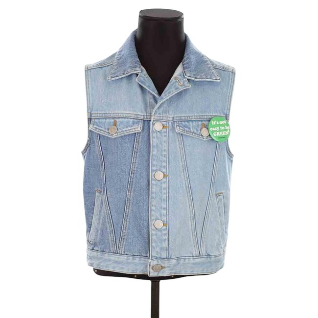 Veste en coton - Très Bon État bleu <span itemprop=