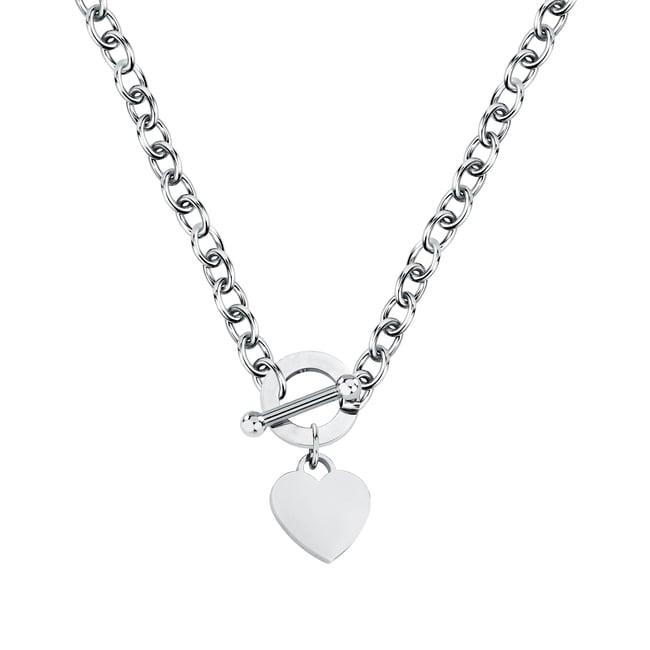 Collier LOVE acier inoxydable <span itemprop=