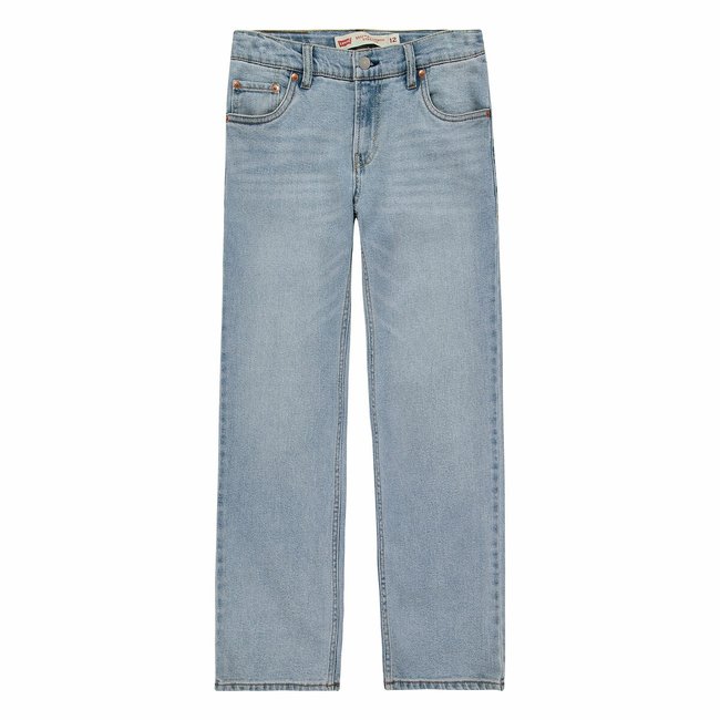 Jeans a gamba larga lavati blu sbiadito LEVI'S KIDS
