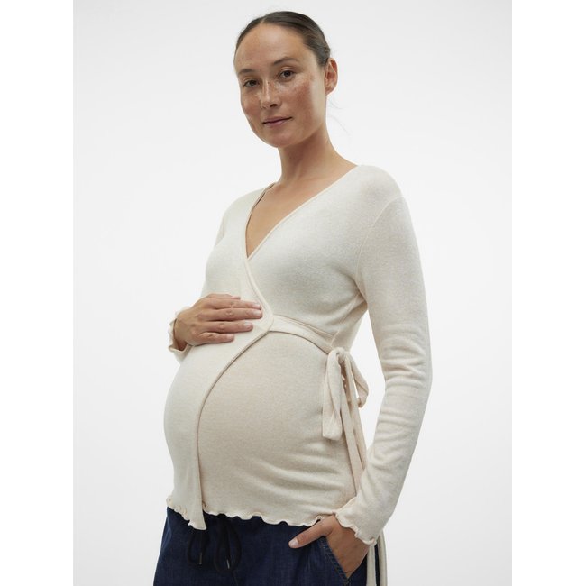 Blouse MAMA LICIOUS humus <span itemprop=