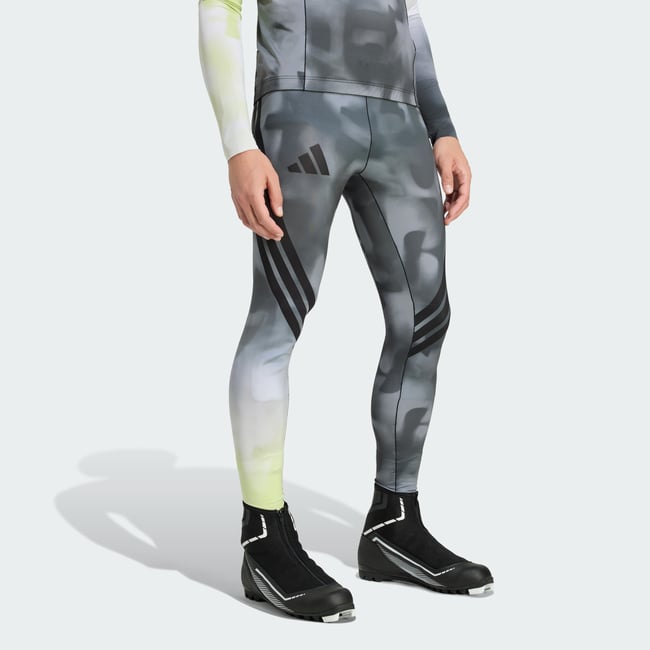 Collant De Ski De Fond Terrex Xperior Pro Hommes yellow / semi frozen lemon <span itemprop=