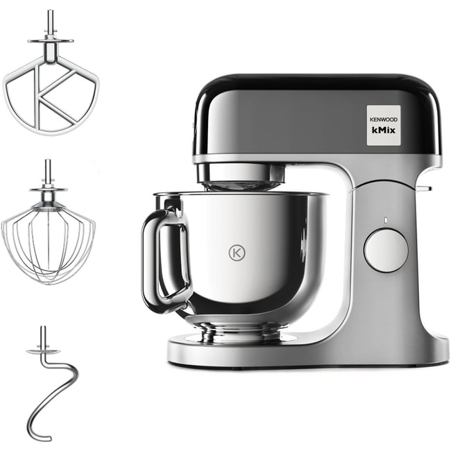 Robot pâtissier KMX760BC Kmix Noir Glossy noir <span itemprop=