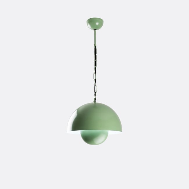 Светильник подвесной из металла, Kure / Кьюр 2676 мятный SO'HOME