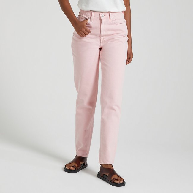 80's-Mom-Jeans pastellrosa <span itemprop=