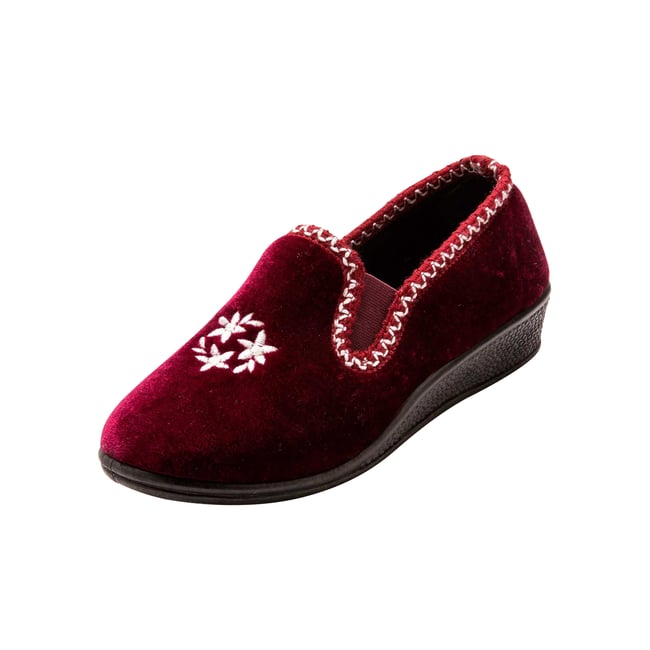 Lot de 2 paires de sans-gêne bordeaux + noir <span itemprop=