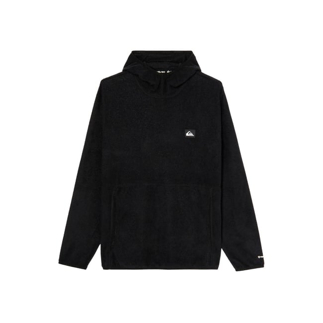 Sweat capuche technique WARM UP noir black <span itemprop=