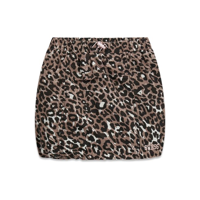 Mini-Jupe Ballon À Imprimé Animal animalier <span itemprop=