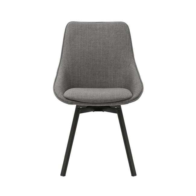 Chaise repas pivotante gris - ZAGO