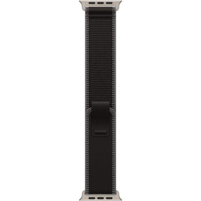 Bracelet 49 mm M/L  Trail noir/charbon naturel noir <span itemprop=