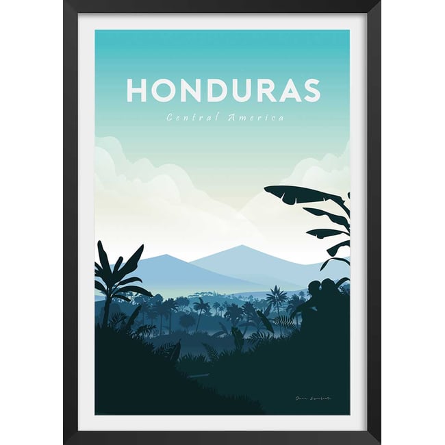 Affiche Voyage en Honduras - HEXOA