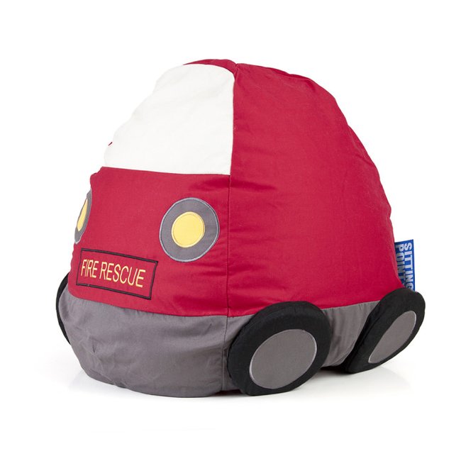 Kiddy-Pouf Pompier Couleur multicolore <span itemprop=