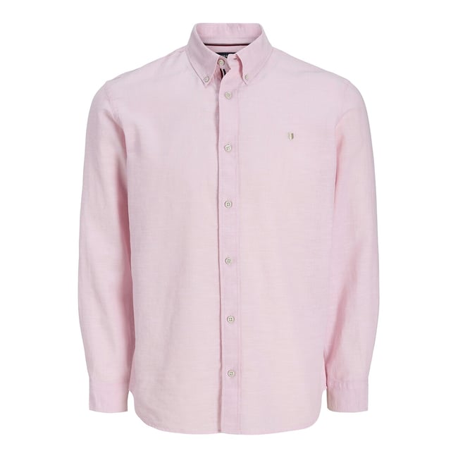 Рубашка с длинными рукавами розовый JACK & JONES