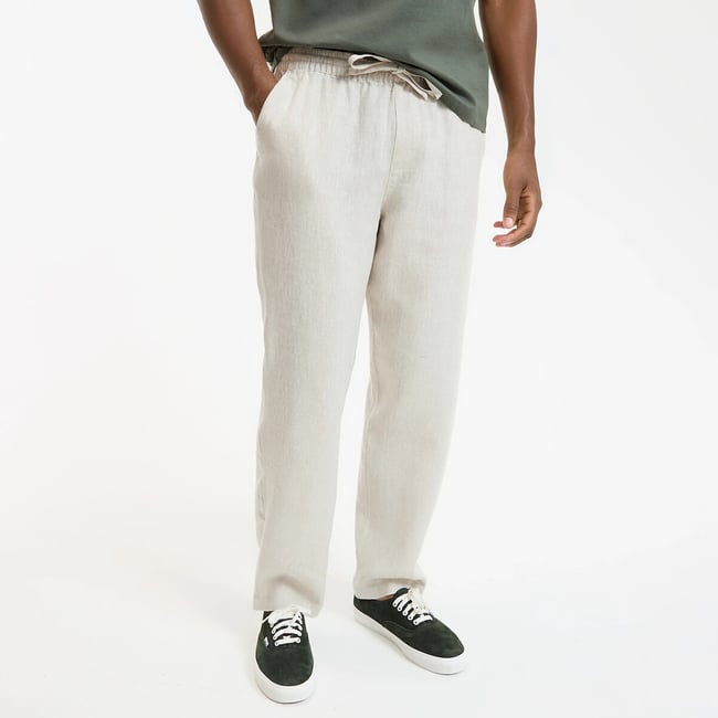Leinenhose, gerades Bein - LA REDOUTE COLLECTIONS