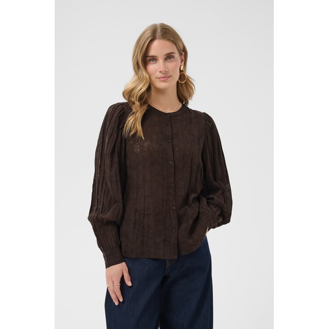 Blouse à manches longues - CREAM